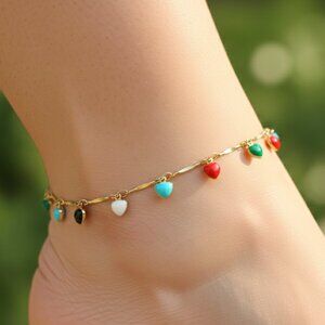 Minimalist Anklet, Sleek & Modern Design, Women’s Fashion, YC110133-A